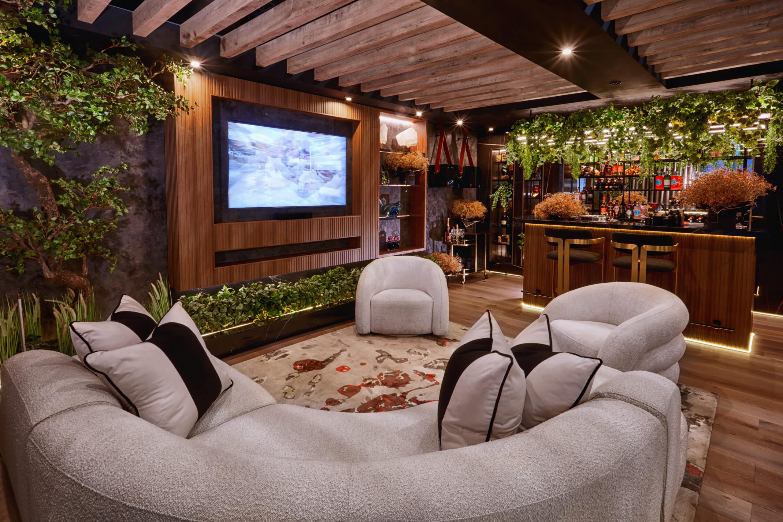 House of Task Garden Bar interior design